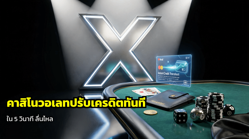 คาสิโนวอเลทปรับเครดิตทันที